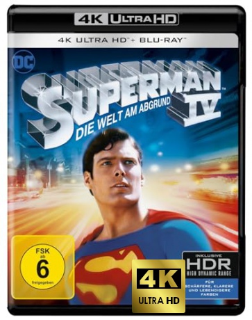 Superman IV: The Quest for Peace [Blu-Ray 4K]+[Blu-Ray]