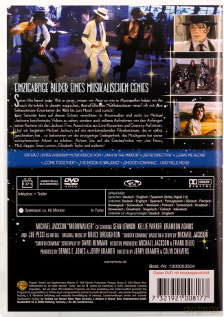 Moonwalker [DVD]