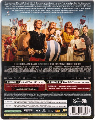 Asterix & Obelix: The Middle Kingdom (Asteriks i Obeliks: Imperium Smoka) (steelbook) [Blu-Ray 4K]+[Blu-Ray]