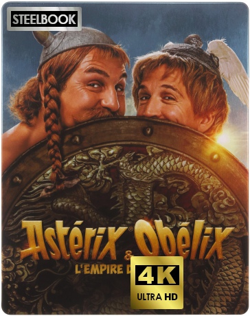 Asterix & Obelix: The Middle Kingdom (Asteriks i Obeliks: Imperium Smoka) (steelbook) [Blu-Ray 4K]+[Blu-Ray]