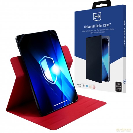 Etui do Accessories Red - up to 9-11" 3mk Universal Tablet Case