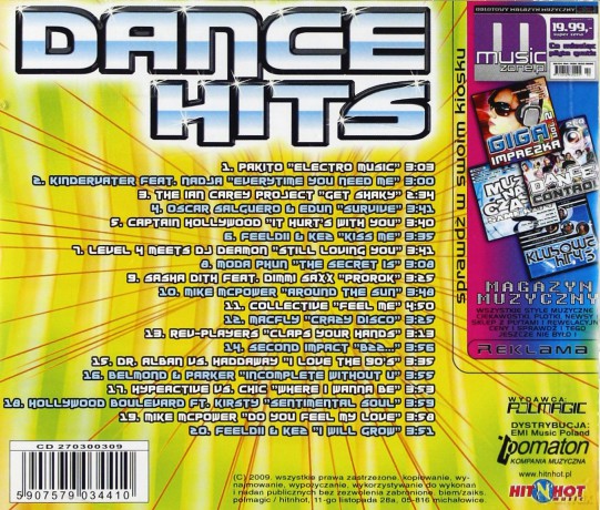 Dance Hits [CD]