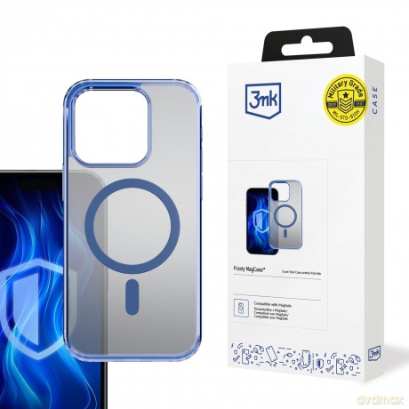 Etui do Apple iPhone 13 Pro - 3mk Frosty MagCase Blue