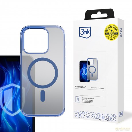 Etui do Apple iPhone 13 Pro Max - 3mk Frosty MagCase Blue