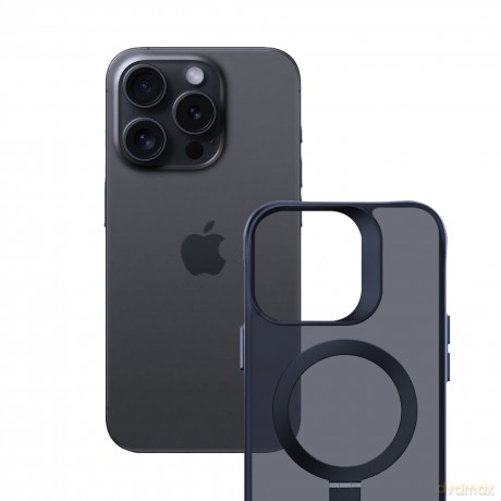 Etui do Apple iPhone 13 pro max - 3mk Smoke Case Mag&Stand