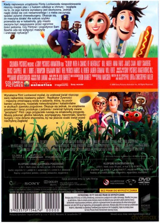 Klopsiki kontratakują/Klopsiki i inne zjawiska pogodowe [2DVD]