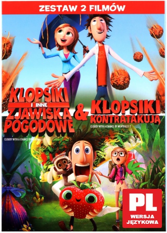 Klopsiki kontratakują/Klopsiki i inne zjawiska pogodowe [2DVD]