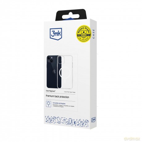 Etui do Apple iPhone 14 - 3mk Clear MagCase