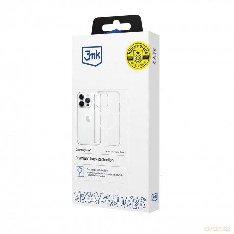 Etui do Apple iPhone 14 Pro - 3mk Clear MagCase