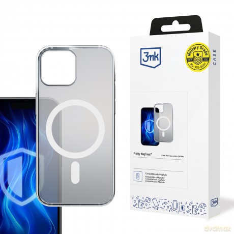 Etui do  Apple iPhone 15 - 3mk Frosty MagCase White