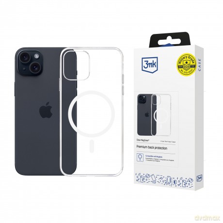 Etui do Apple iPhone 15 Plus - 3mk Clear MagCase