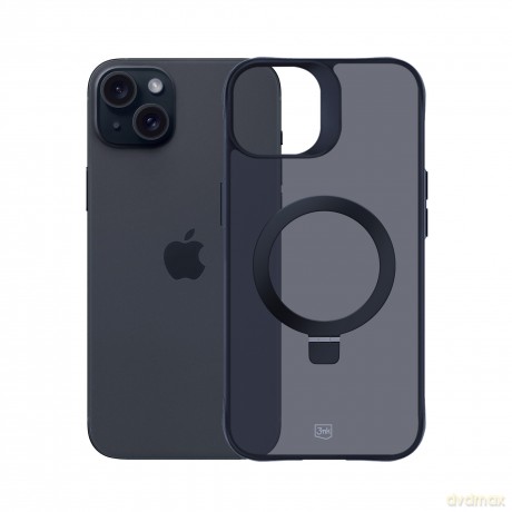 Etui do Apple iPhone 15 plus - 3mk Smoke Case Mag&Stand