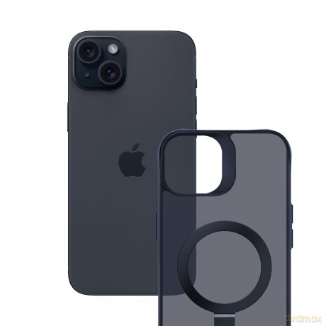 Etui do Apple iPhone 15 plus - 3mk Smoke Case Mag&Stand