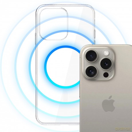 Etui do Apple iPhone 15 Pro - 3mk Clear MagCase