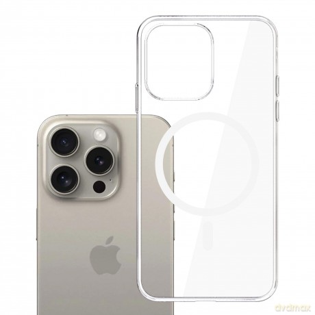 Etui do Apple iPhone 15 Pro - 3mk Clear MagCase