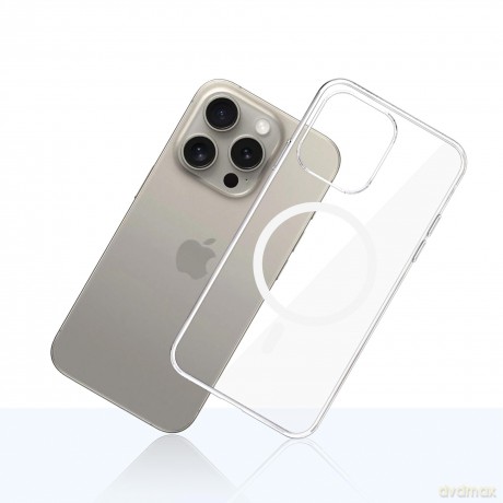 Etui do Apple iPhone 15 Pro - 3mk Clear MagCase