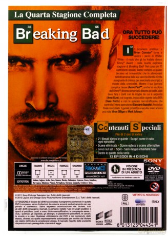 Breaking Bad sezon 4 [BOX] [4DVD]