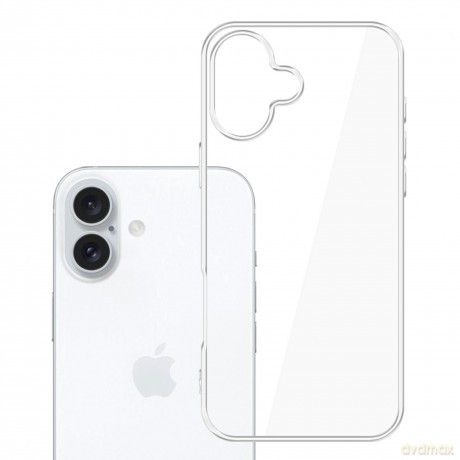 Etui do Apple iPhone 16 - 3mk Clear Case Eco GRS CU 1304127