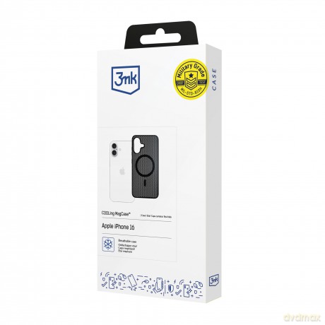 Etui do Apple iPhone 16 - 3mk COOLing MagCase