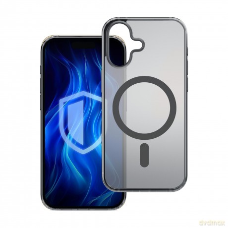 Etui do Apple iPhone 16 - 3mk Frosty MagCase Black