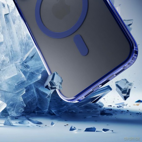 Etui doApple iPhone 16 - 3mk Frosty MagCase Blue