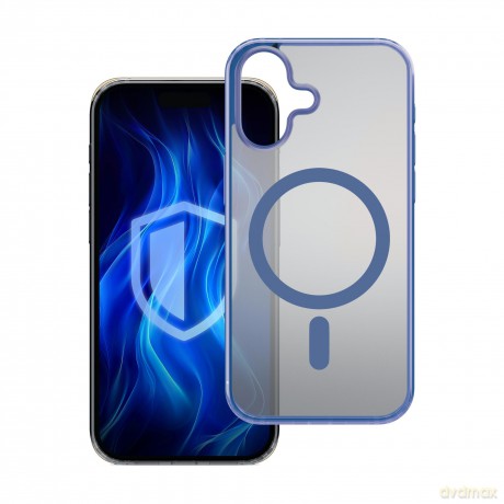Etui doApple iPhone 16 - 3mk Frosty MagCase Blue