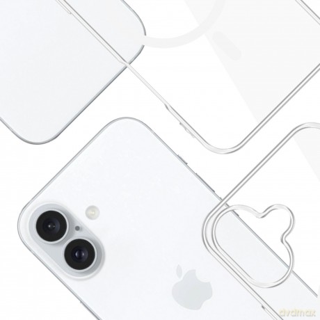 Etui do Apple iPhone 16 Plus - 3mk Clear MagCase