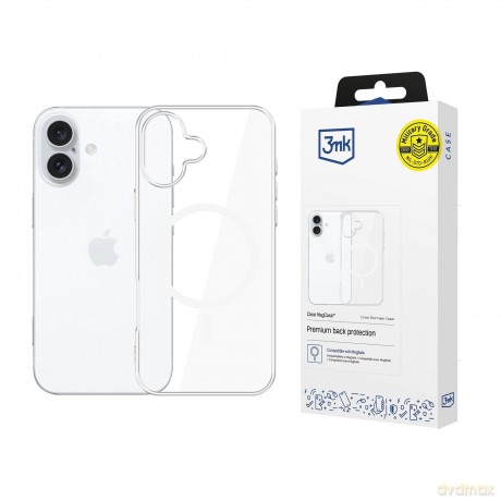 Etui do Apple iPhone 16 Plus - 3mk Clear MagCase