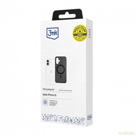 Etui do Apple iPhone 16 Plus - 3mk COOLing MagCase