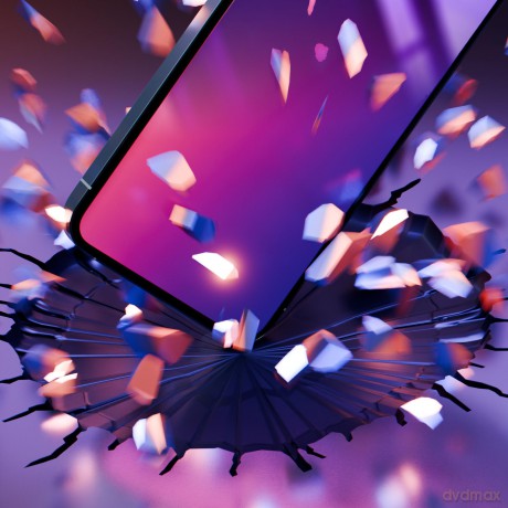 Folia prywatyzująca do Apple iPhone 16 Plus - 3mk Rainbow Privacy
