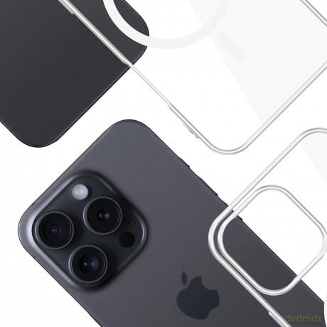 Etui do Apple iPhone 16 Pro - 3mk Clear MagCase