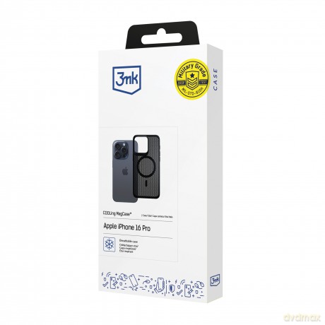 Etui do Apple iPhone 16 Pro - 3mk COOLing MagCase