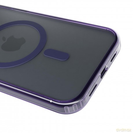Etui do Apple iPhone 16 Pro - 3mk Frosty MagCase Purple