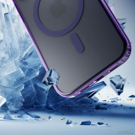 Etui do Apple iPhone 16 Pro - 3mk Frosty MagCase Purple