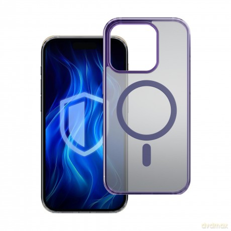 Etui do Apple iPhone 16 Pro - 3mk Frosty MagCase Purple