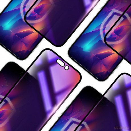 Folia Prywatyzująca do Apple iPhone 16 Pro Max - 3mk Rainbow Privacy