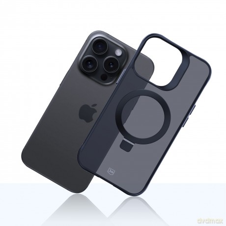 Etui do Apple iPhone 16 pro max - 3mk Smoke Case Mag&Stand