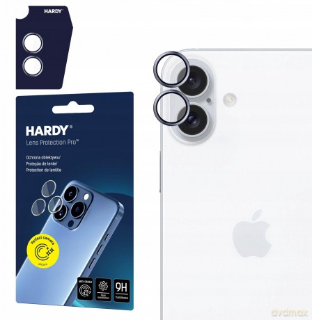 Apple iPhone 16/16 Plus - HARDY Lens Protection Pro Ocean Blue