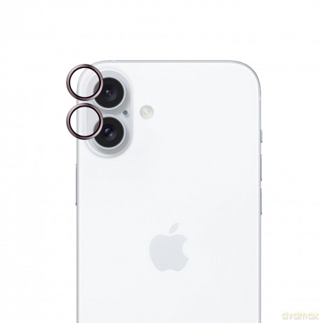 Apple iPhone 16/16 Plus - HARDY Lens Protection Pro Pink