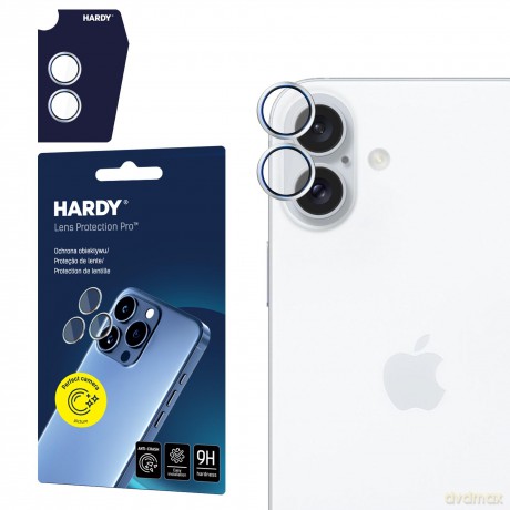 Apple iPhone 16/16 Plus - HARDY Lens Protection Pro Silver