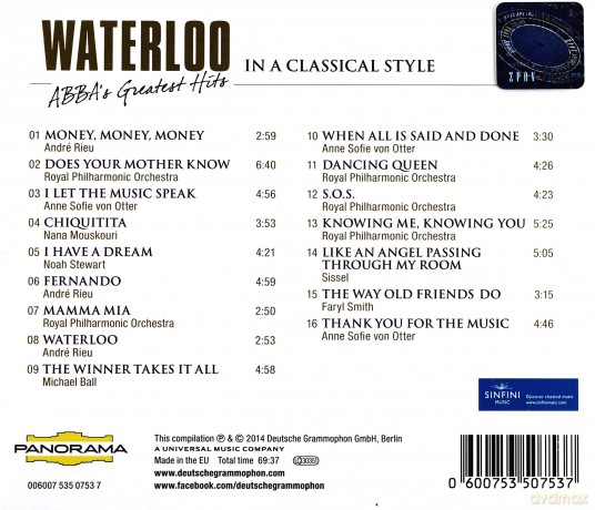 Waterloo Abba's Greatest Hits [CD]