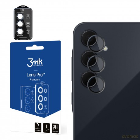 Ochrona na obiektyw aparatu do Samsung Galaxy A55 5G - 3mk Lens Protection Pro Black