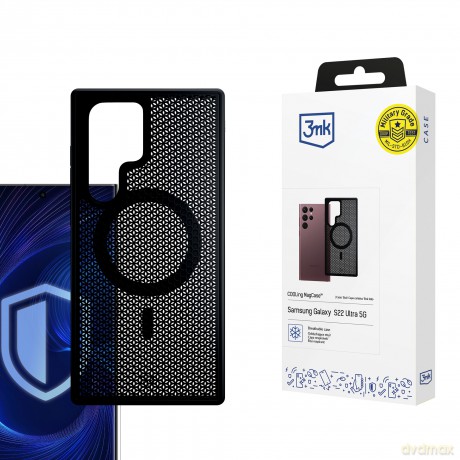 Etui do Samsung Galaxy S22 Ultra 5G - 3mk COOLing MagCase