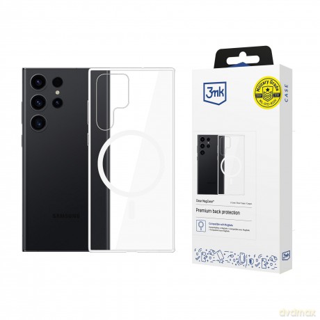 Etui do Samsung Galaxy S23 Ultra - 3mk Clear MagCase