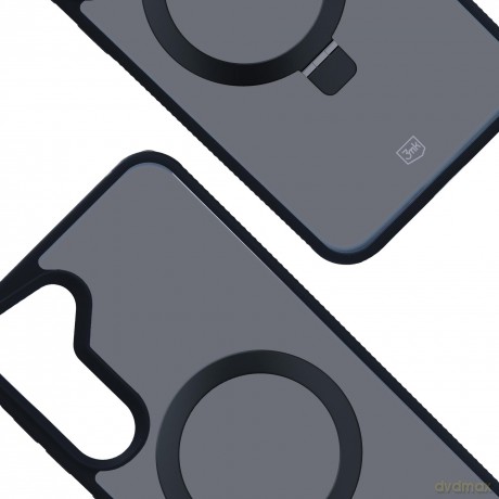 Etui do Samsung Galaxy S24 - 3mk Smoke Case Mag&Stand