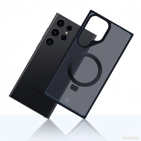 Etui do Samsung Galaxy S24 ultra - 3mk Smoke Case Mag&Stand