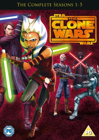 Gwiezdne Wojny Clone Wars Season 1-5 (Gwiezdne Wojny Wojny Klonów Sezon 1-5) (Star Wars) [22DVD]