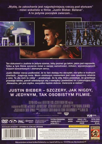 Justin Bieber's Believe [DVD]