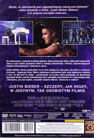 Justin Bieber's Believe [DVD]