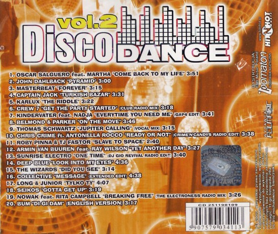 Disco Dance vol. 2 [CD]